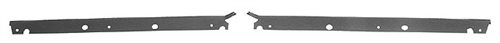 1968 - 1972 Chevelle Windshield Pillar Post Drip Rail Metal Supports, Pair, Angle 2