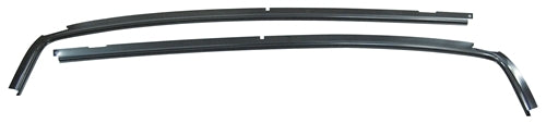 1970 - 1972 Chevelle Roof Drip Rail Metal Panels, Pair