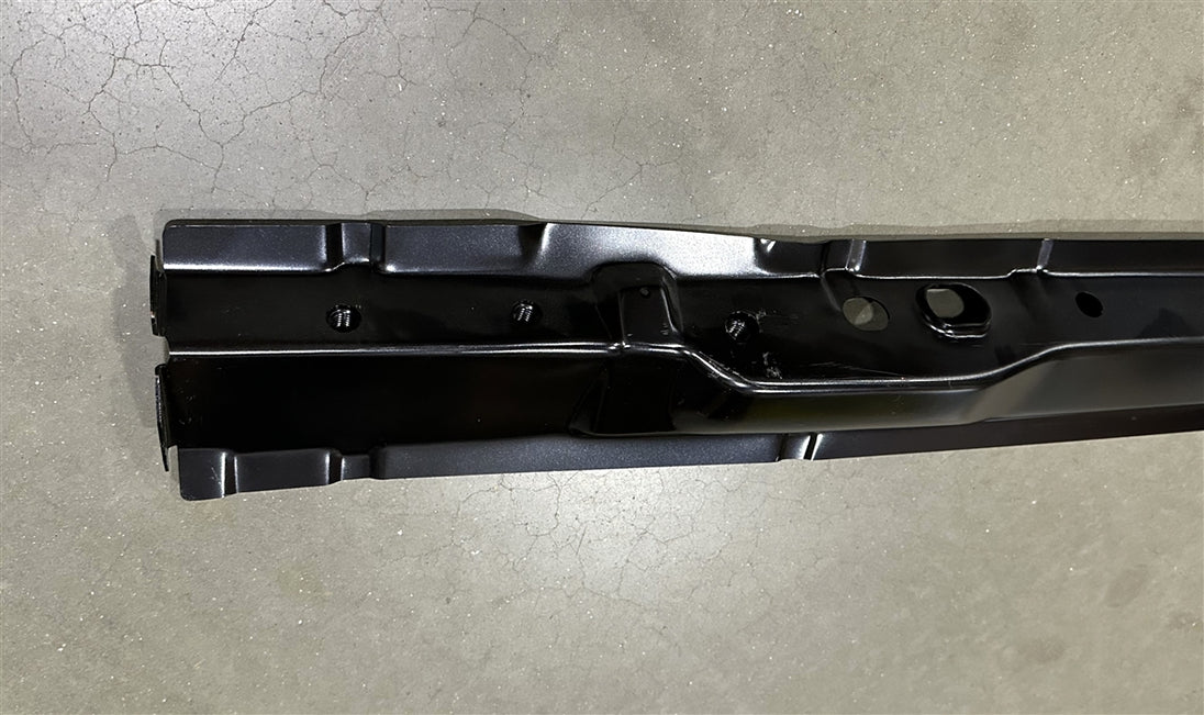 1969 Chevelle Rear Body Trunk Floor Tail Lower Cross Rail Brace, Angle 2