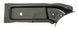 1964 - 1967 Chevelle Trunk Floor Brace with Cage Nut, Left Hand, Angle 2
