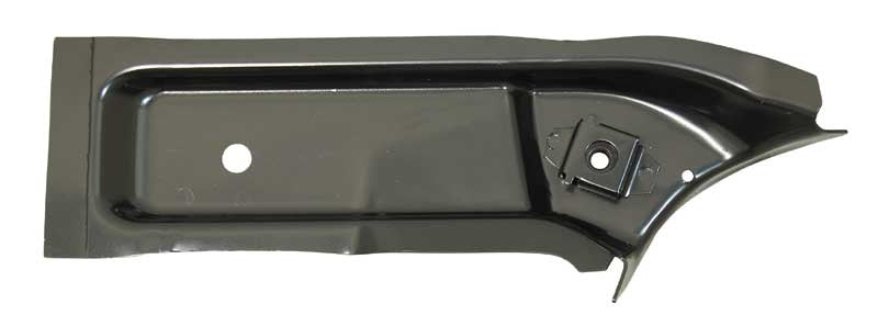 1964 - 1967 Chevelle Trunk Floor Brace with Cage Nut, Left Hand, Angle 2