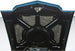 1970 - 1972 Chevelle Cowl Hood Insulation Pads, with Functional Scoop, Angle 2