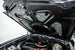 1970 - 1972 Chevelle Cowl Hood Insulation Pads, with Functional Scoop, Angle 3