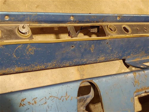 1966 Chevelle Dash Metal Frame Assembly, Without AC Used GM, Angle 9