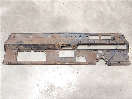 1966 Chevelle Dash Metal Frame Assembly, Without AC Used GM, Angle 11