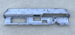 1966 Chevelle Dash Metal Frame Assembly, Without AC Used GM, Angle 6