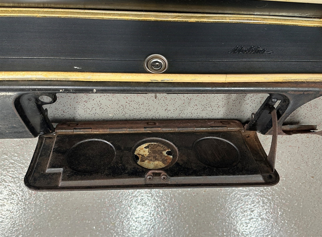 1966 Chevelle Dash Metal Frame Assembly, With AC Used GM, Angle 9