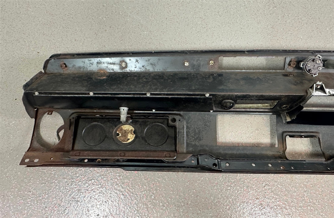 1966 Chevelle Dash Metal Frame Assembly, With AC Used GM, Angle 12