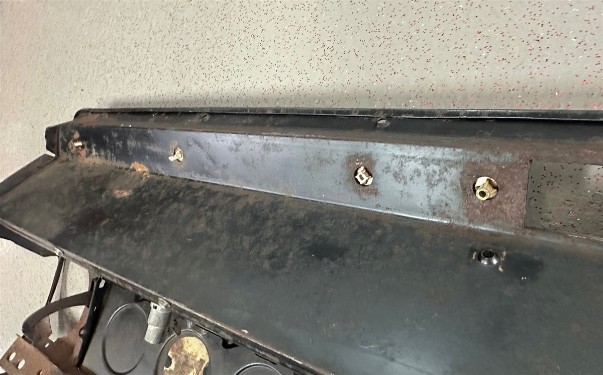 1966 Chevelle Dash Metal Frame Assembly, With AC Used GM, Angle 14
