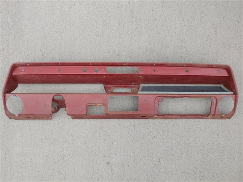 1966 Chevelle Dash Metal Frame Assembly, With AC Used GM, Angle 17