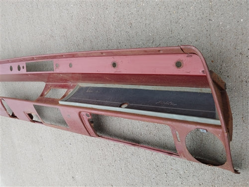 1966 Chevelle Dash Metal Frame Assembly, With AC Used GM, Angle 18