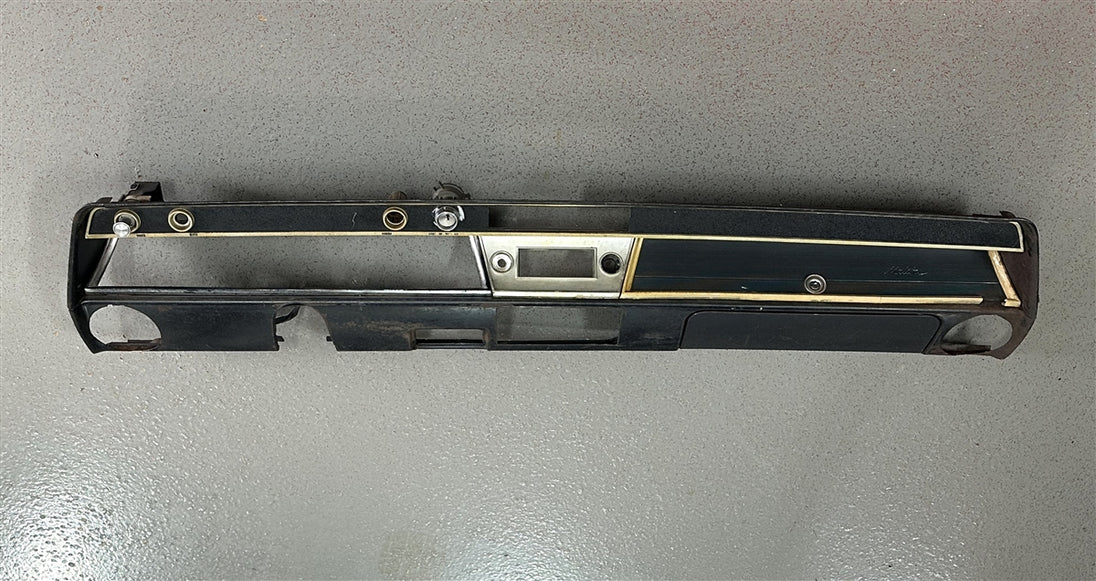 1966 Chevelle Dash Metal Frame Assembly, With AC Used GM