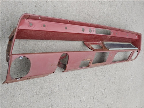 1966 Chevelle Dash Metal Frame Assembly, With AC Used GM, Angle 19