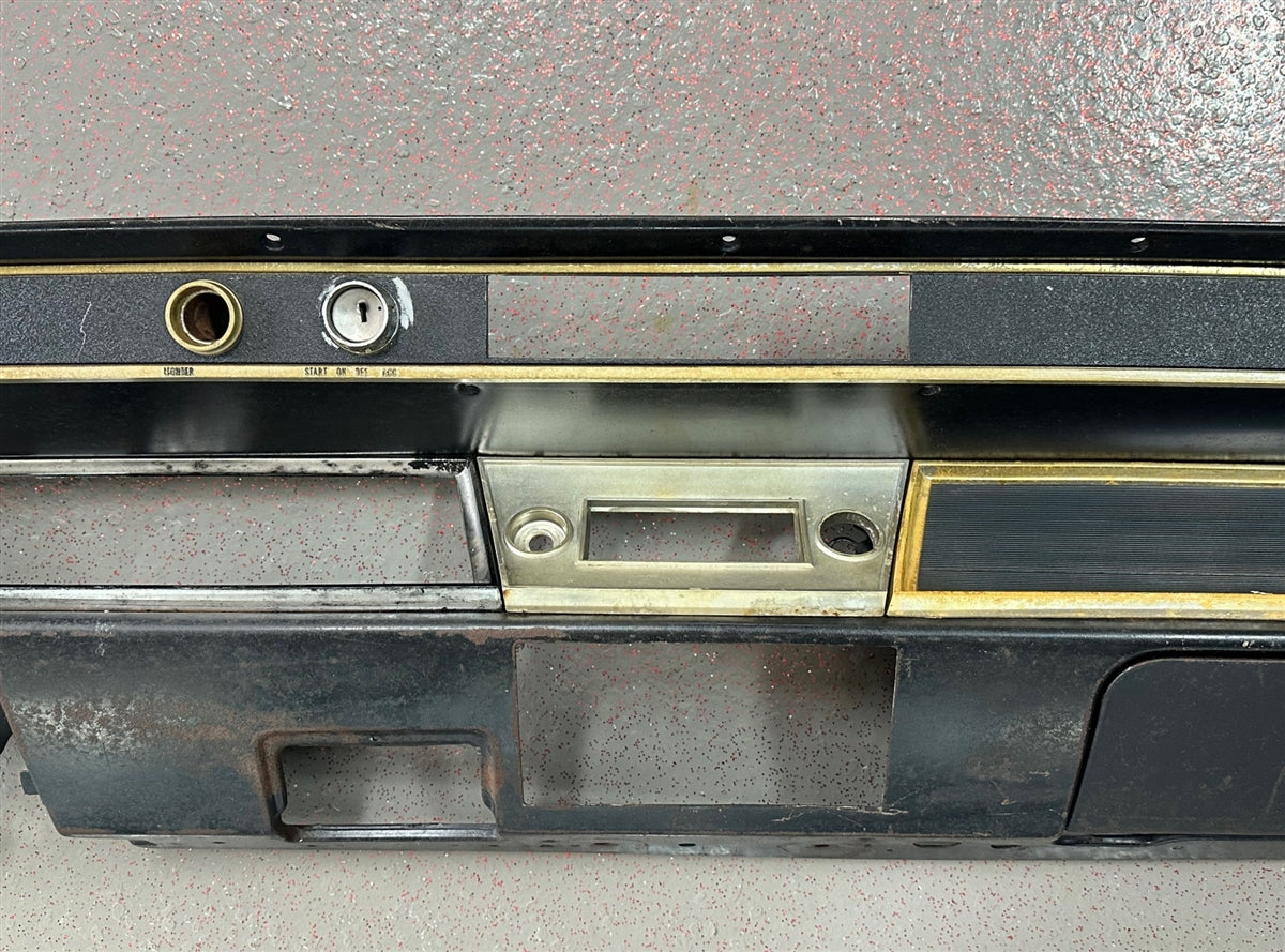 1966 Chevelle Dash Metal Frame Assembly, With AC Used GM, Angle 5