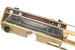 1967 Chevelle Dash Metal Frame Assembly, With Speedometer for Air Conditioning, Used GM, Angle 2
