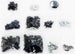 1968 - 1972 Chevelle Front End Bolt Fastener Set, BLACK Stainless Steel