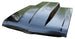 1968 - 1972 Nova Steel Cowl Induction Hood, 4 Inch Rise