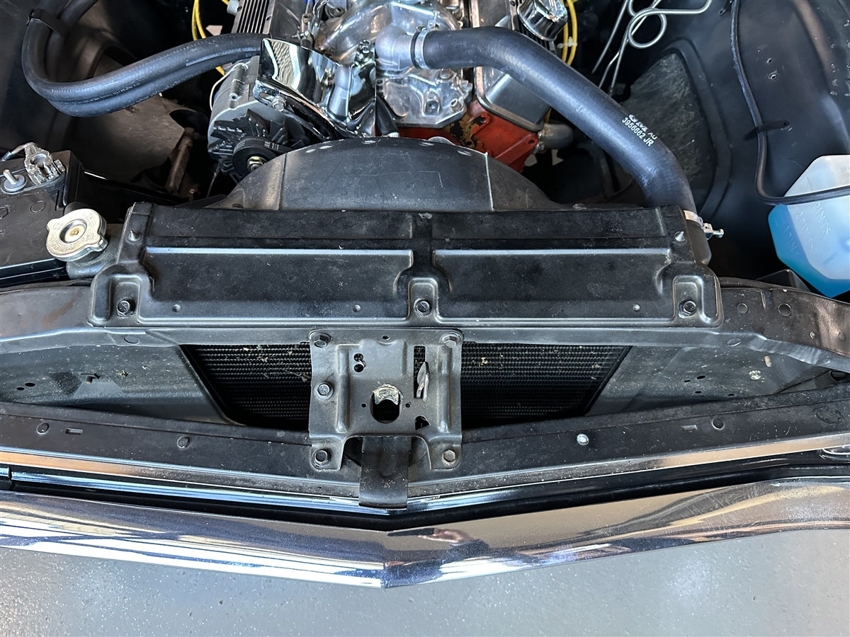 1968 - 1972 Nova Hood Latch Catch Release Mechanism Assembly, Angle 2