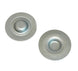 1964 - 1972 Chevelle Round Under Rear Seat Floor Pan Plugs, Pair