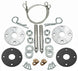 Hood Pin Safety Kit, Polished Stainless Steel