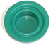 1968 - 1972 Inner Rear Quarter Drop Off Extension Green Drain Plugs with Gasket, Pair, Angle 3