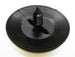 Round Hood Insulation Clip with 3/4" Serrated Stem, Each, Angle 2