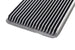 1968 - 1972 Nova Chrome Super Sport Hood Louvers, PREMIUM QUALITY PAIR, Angle 2