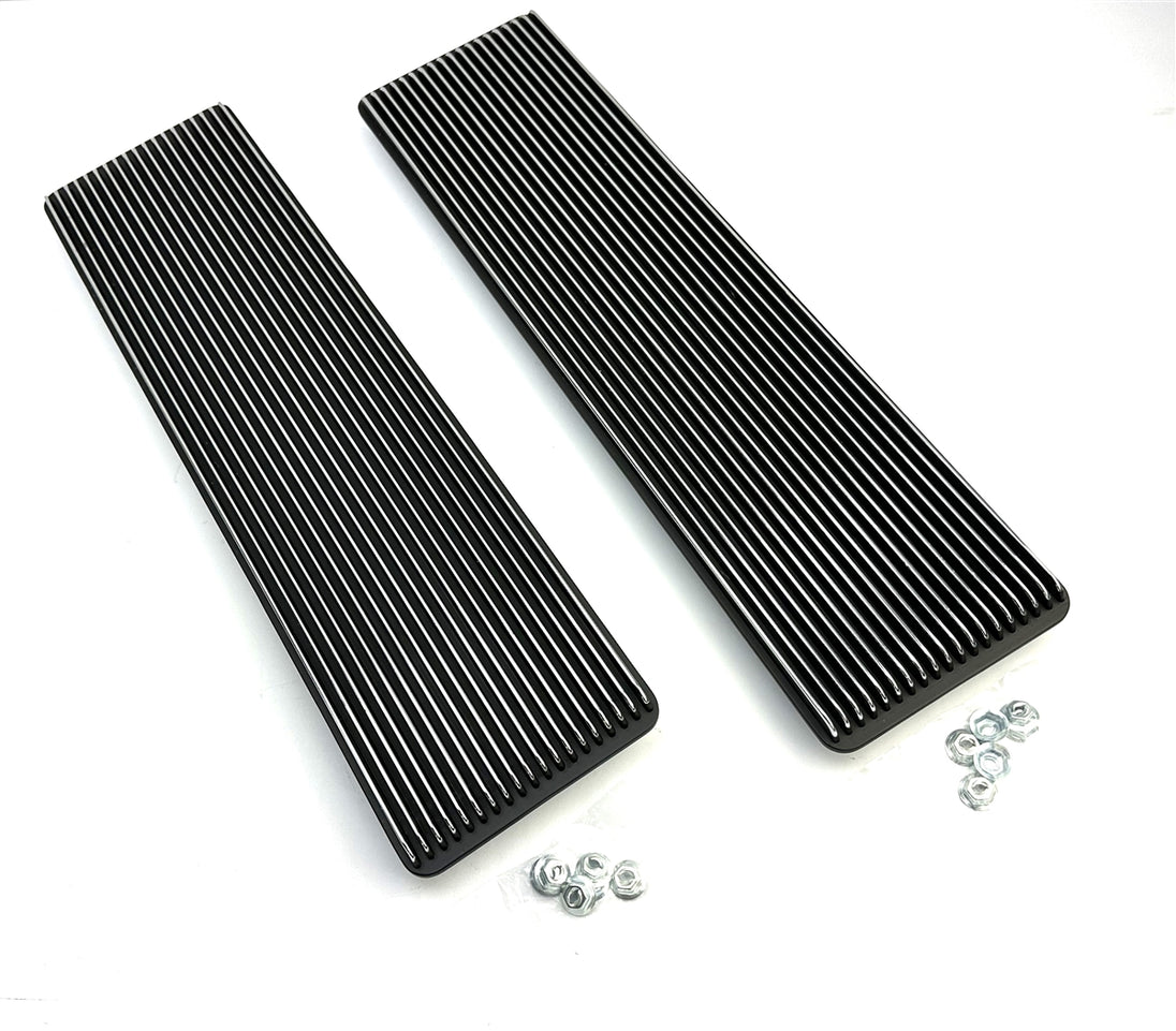 1968 - 1972 Nova SS Super Sport Chrome Hood Louvers, Budget Friendly Pair