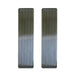 1968 - 1972 Nova SS Super Sport Chrome Hood Louvers, Budget Friendly Pair, Angle 4