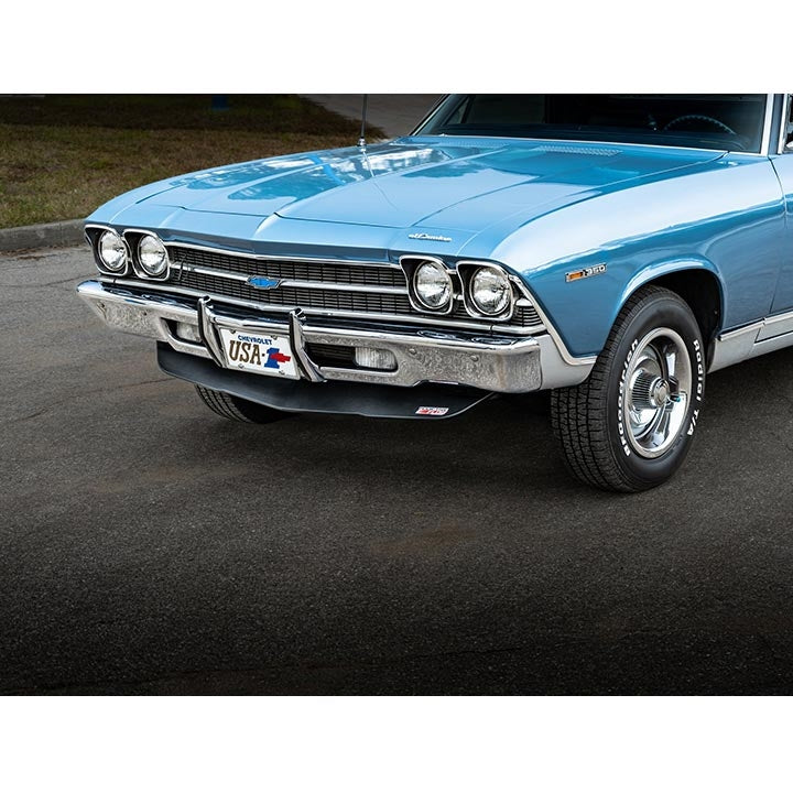 New 1969 Chevelle Custom Restomod Pro Touring Front Spoiler, Angle 5