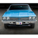 New 1969 Chevelle Custom Restomod Pro Touring Front Spoiler, Angle 6