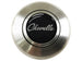 Custom Chevelle Script Horn Cap for Wood or Comfort Grip Steering Wheel, Choose Brushed or Black Finish
