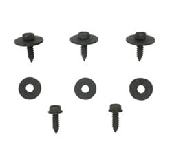 1968 Nova Steering Column Firewall Mounting Plates Hardware Set, 8 Pieces