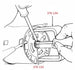 Steering Column Lock Plate Retaining Ring Removal, Angle 2