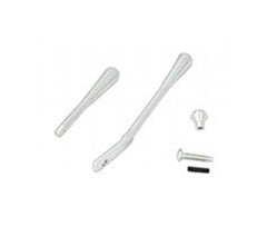 1966 - 1972 Chevelle / Nova Custom TILT Steering Column POLISHED Aluminum Lever Set w/ Tilt, Hazard, and Turn Signal Levers