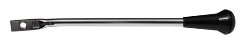 1968 - 1970 Chevelle and Nova Turn Signal Chrome Lever with Black Knob, OE Style USA Made