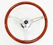 1967 - 1972 Chevelle and Nova Custom Genuine Wood Steering Wheel Kit, Angle 2