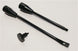 Custom Steering Column Levers Set, Black Anodized Billet Aluminum: Tilt, Hazard, and Turning