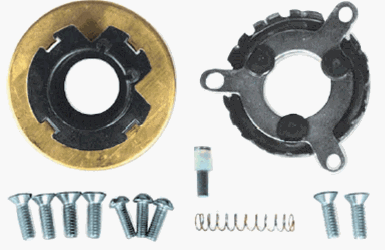 1967 - 1972 Custom Genuine Wood Steering Wheel Kit, Angle 4