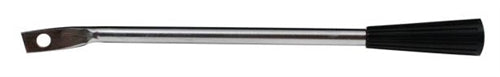1964 - 1966 Chevelle Turn Signal Lever, Black Knob, For Cars without Tilt Steering Column, Angle 2