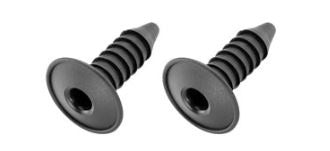 1964 -1972 Chevelle Firewall Carpet Guard Retainers, Pair