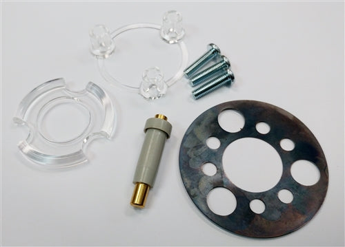 1964 - 1966 Chevelle Horn Cap Mounting Set, Deluxe Steering Wheels