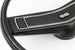 1970 Chevelle Standard Steering Wheel Kit, Black with Black Madrid Grain Shroud, Angle 4
