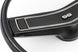 1970 Chevelle Standard Steering Wheel Kit, Black with Black Madrid Grain Shroud, Angle 4