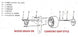 1967 - 1968 Horn Contact Plunger, Spring, and Wedge Retainer, Angle 3
