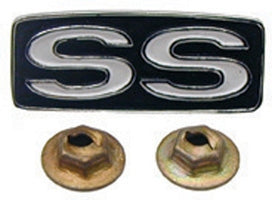 SS Steering Wheel Shroud Emblem, Super Sport