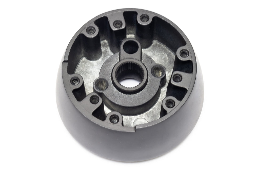1967 - 1968 Chevelle or Nova Steering Wheel Mounting Hub for OE Style Woodgrain or Comfort Grip Wheels, Angle 3