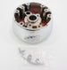 1967 - 1968 Chevelle or Nova CHROME Steering Wheel Mounting Hub, Angle 2