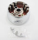 1967 - 1968 Chevelle or Nova CHROME Steering Wheel Mounting Hub, Angle 2