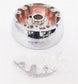 1969 - 1972 Custom CHROME Steering Wheel Mounting Hub for Woodgrain or Comfort Grip Wheels, Angle 2